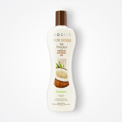 BioSilk For Dogs Silk Therapy Coconut Oil Shampoo